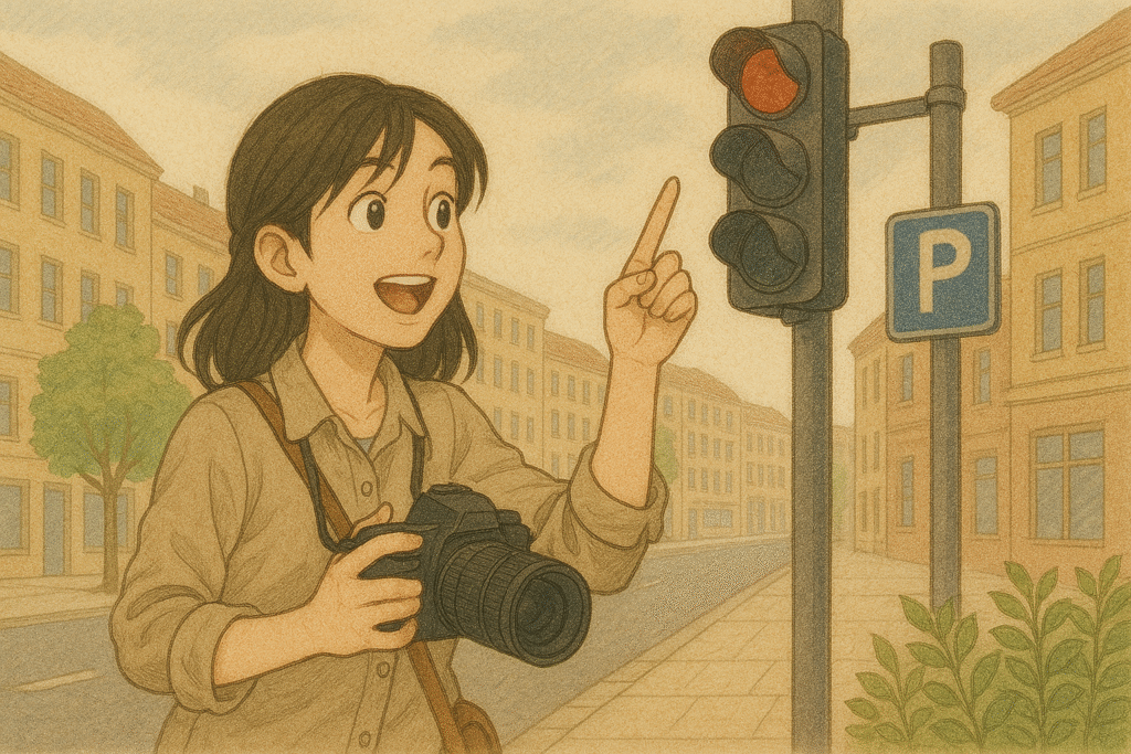 ヒントに気づいた女性