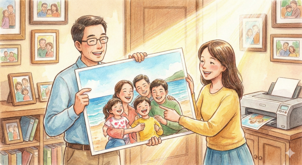 プリント写真を活用した楽しみ方