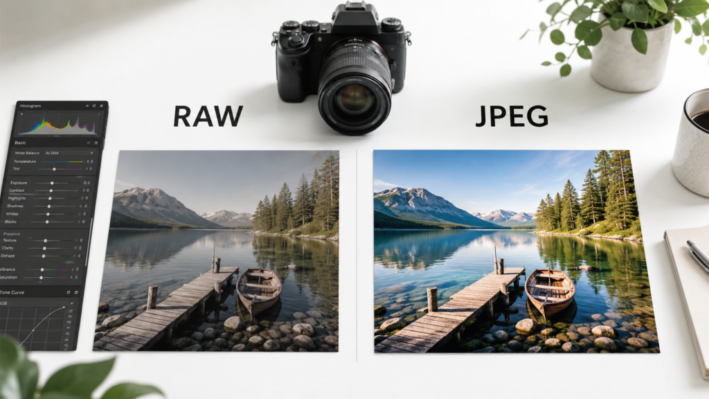 RAWとJPEGの違い