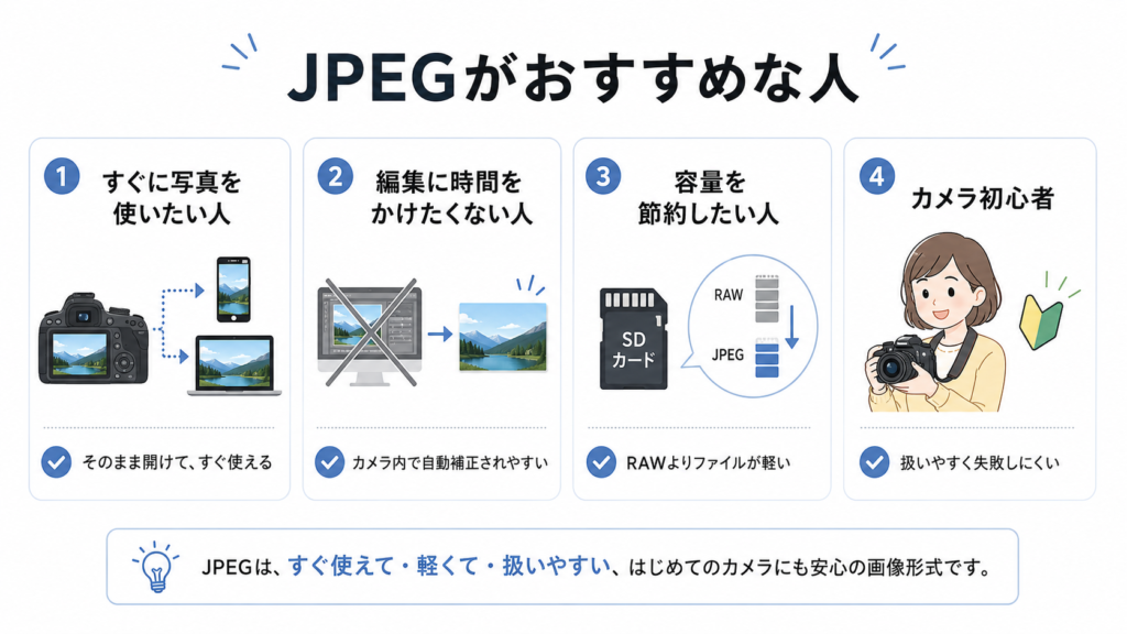 JPEGがおすすめな人