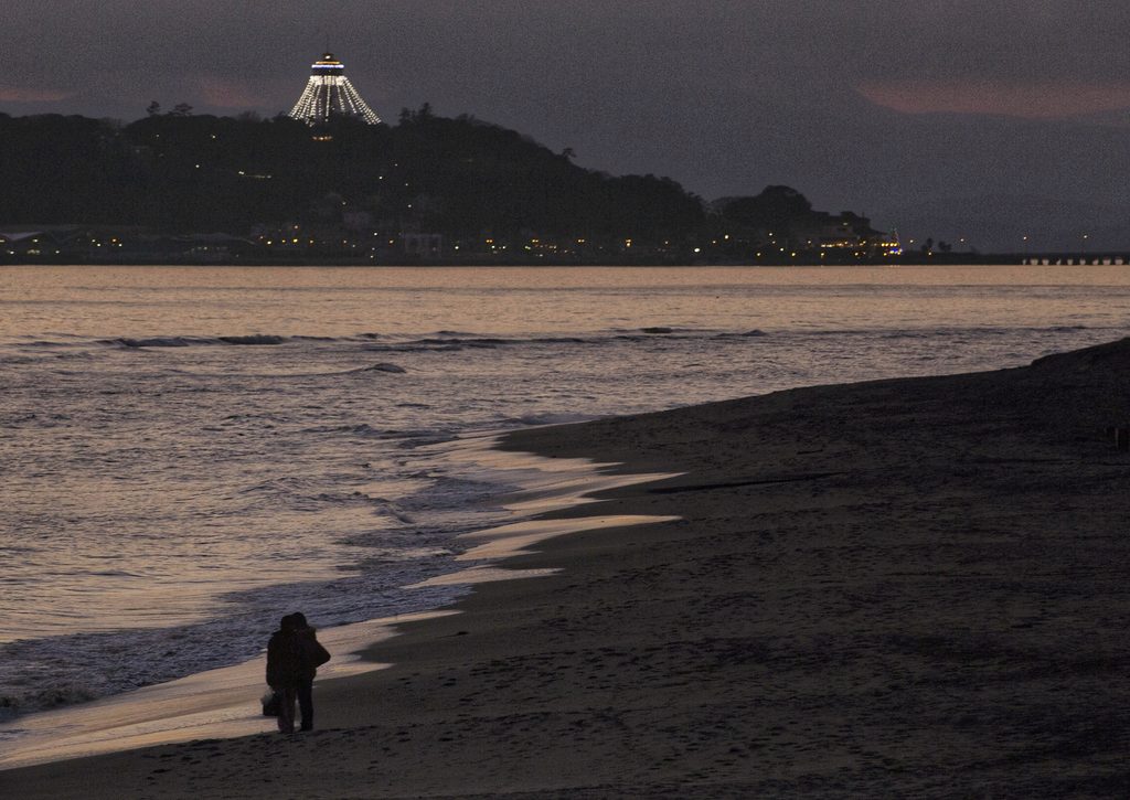夜の江の島